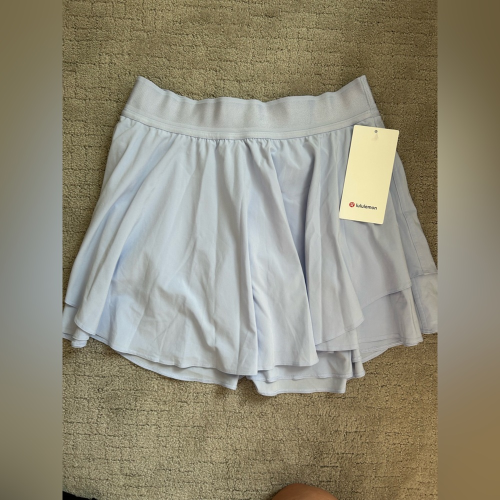 Lululemon Sky Blue High-Rise Skirt